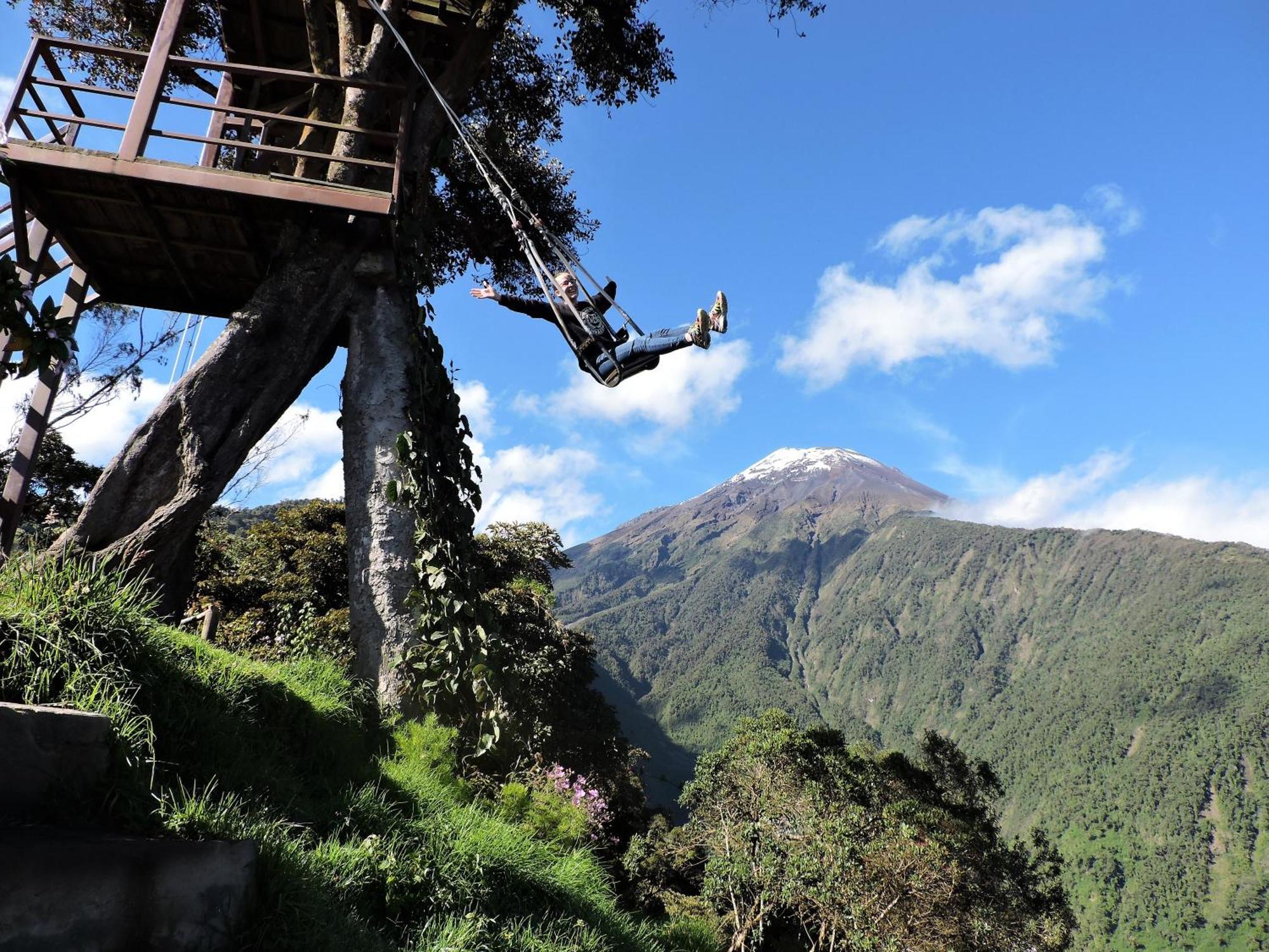 Casa Vista Hermosa Baños Kültér fotó