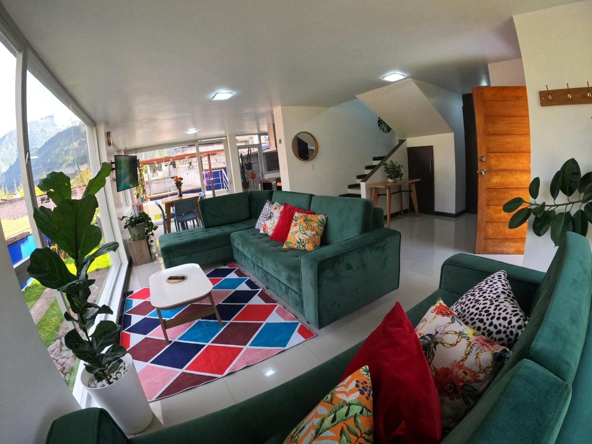 Casa Vista Hermosa Baños Kültér fotó
