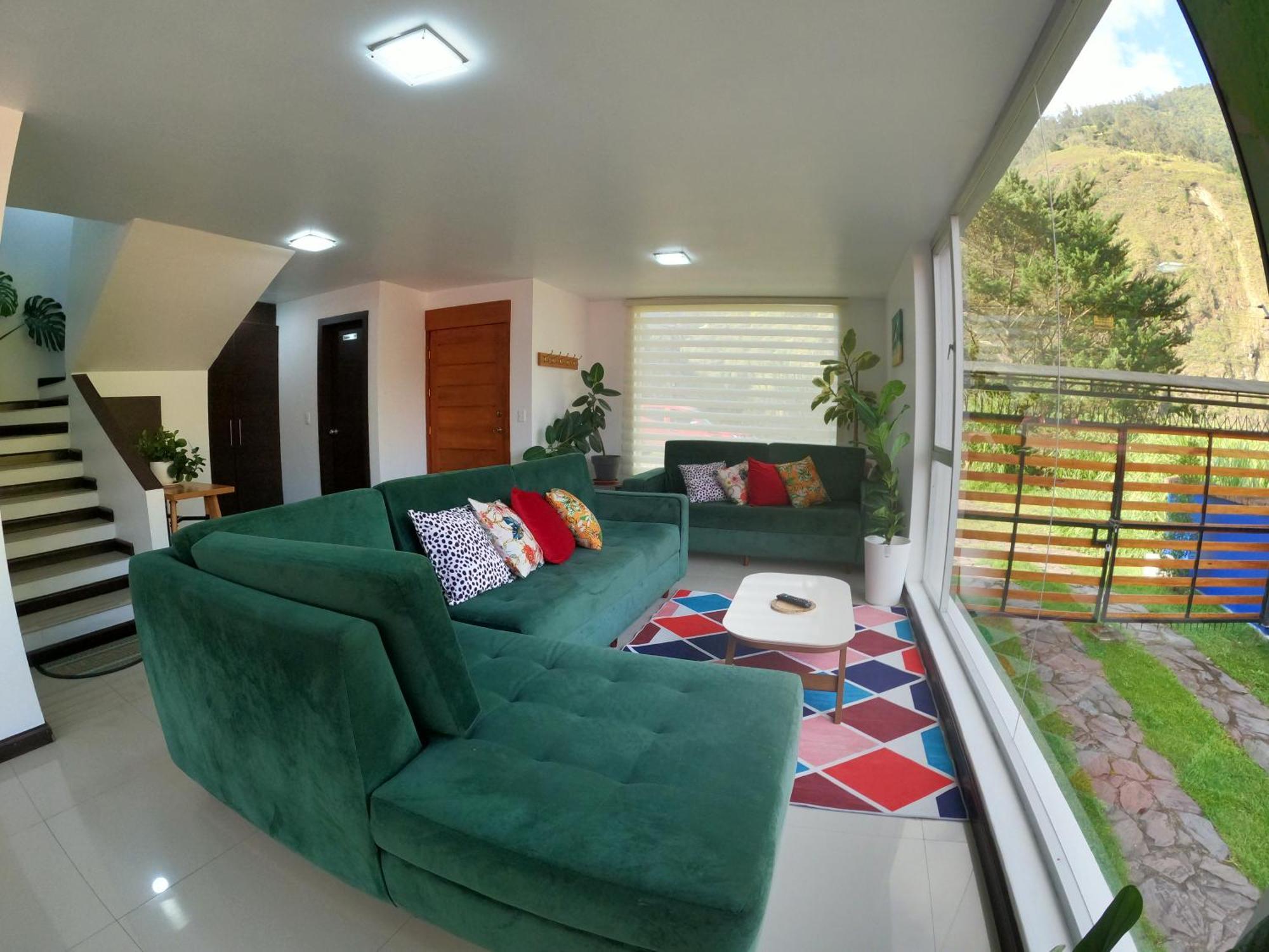Casa Vista Hermosa Baños Kültér fotó